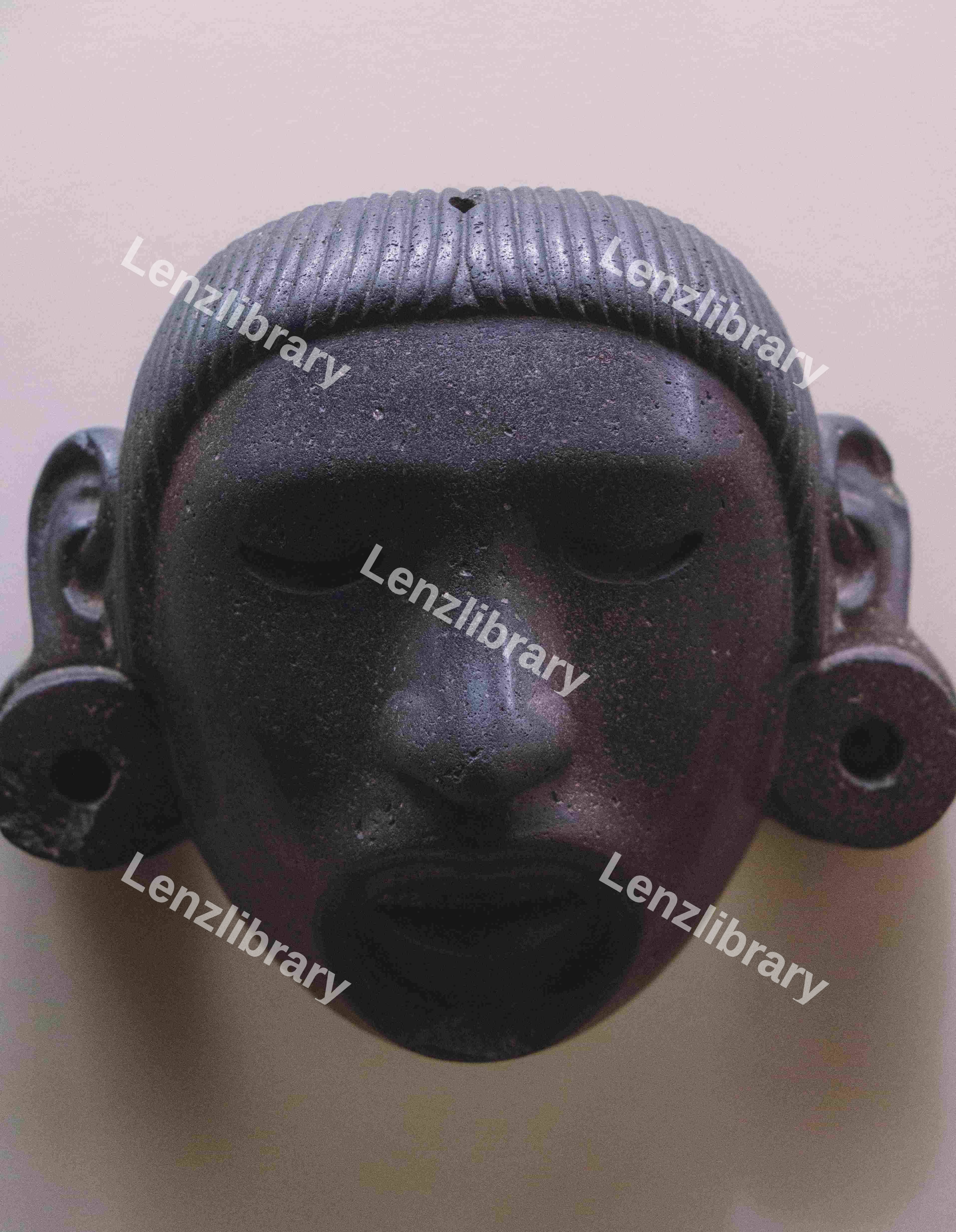 Mayan Mask Sculpture 2